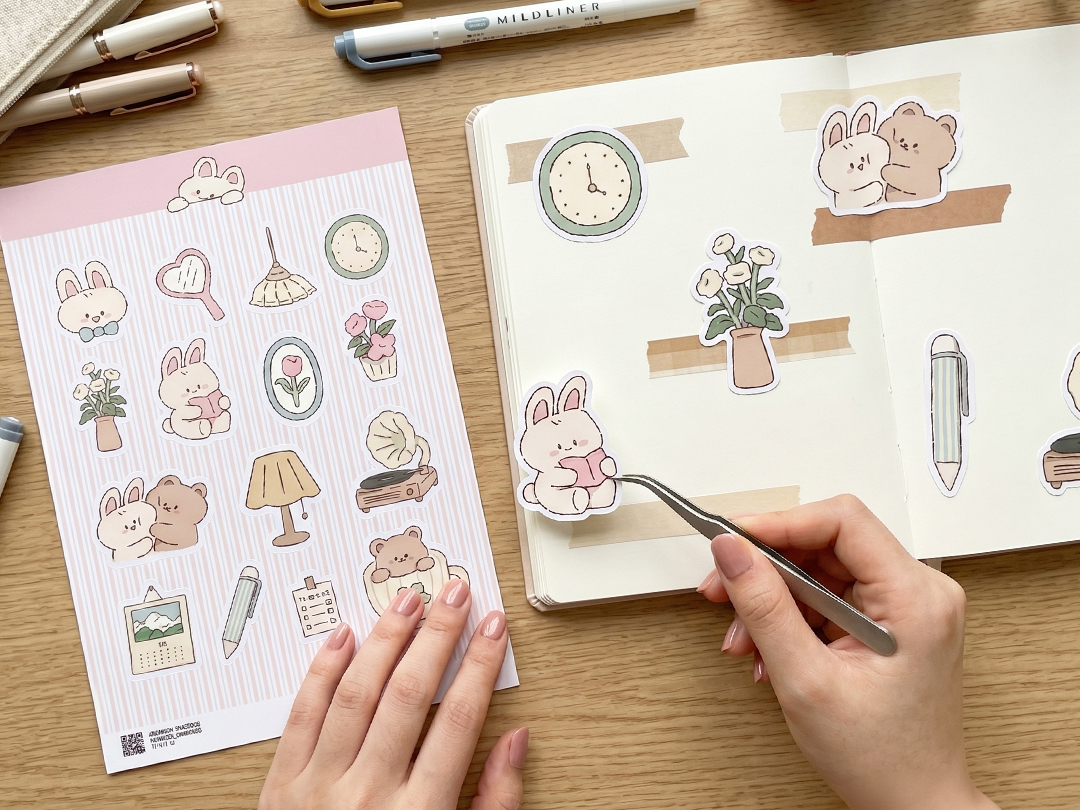 칼선 스티커 주문 이미지